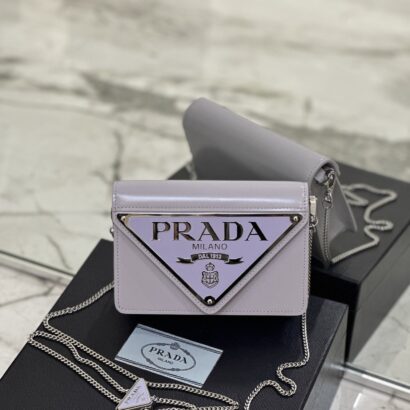 Prad Triangle Mini Crossbody Bag