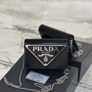 Prad Triangle Mini Crossbody Bag