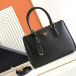 Prad Saffiano Lux Leather Tote
