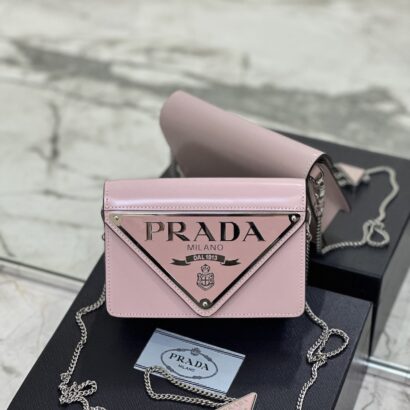 Prad Triangle Mini Crossbody Bag