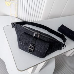 Cd 8 belt bag Oblique Jacquard