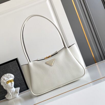 Prad Darling Medium Leather Handbag