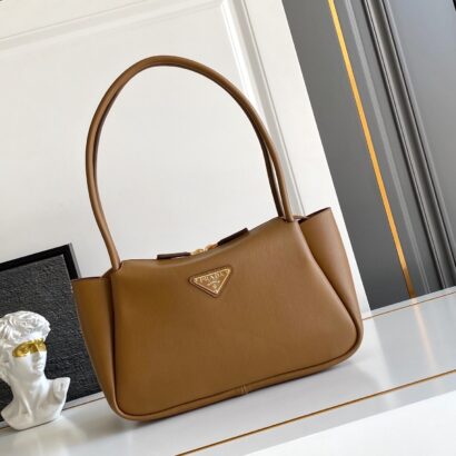 Prad Darling Medium Leather Handbag