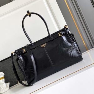 Prad Bonnie large leather handbag