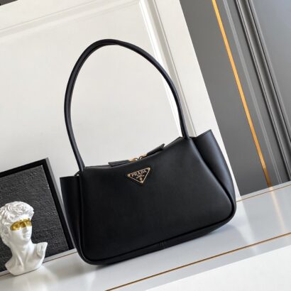 Prad Darling Medium Leather Handbag