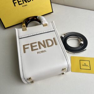 Fend Sunshine Shopper Tote Bag