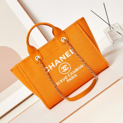 Chane Deauville canvas tote bag