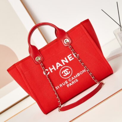 Chane Deauville canvas tote bag