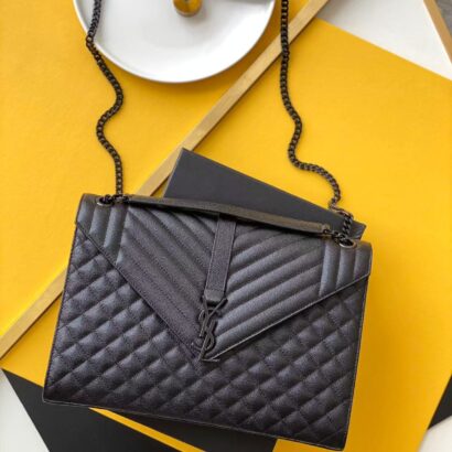 Envelope Quilted Shoulder Bag