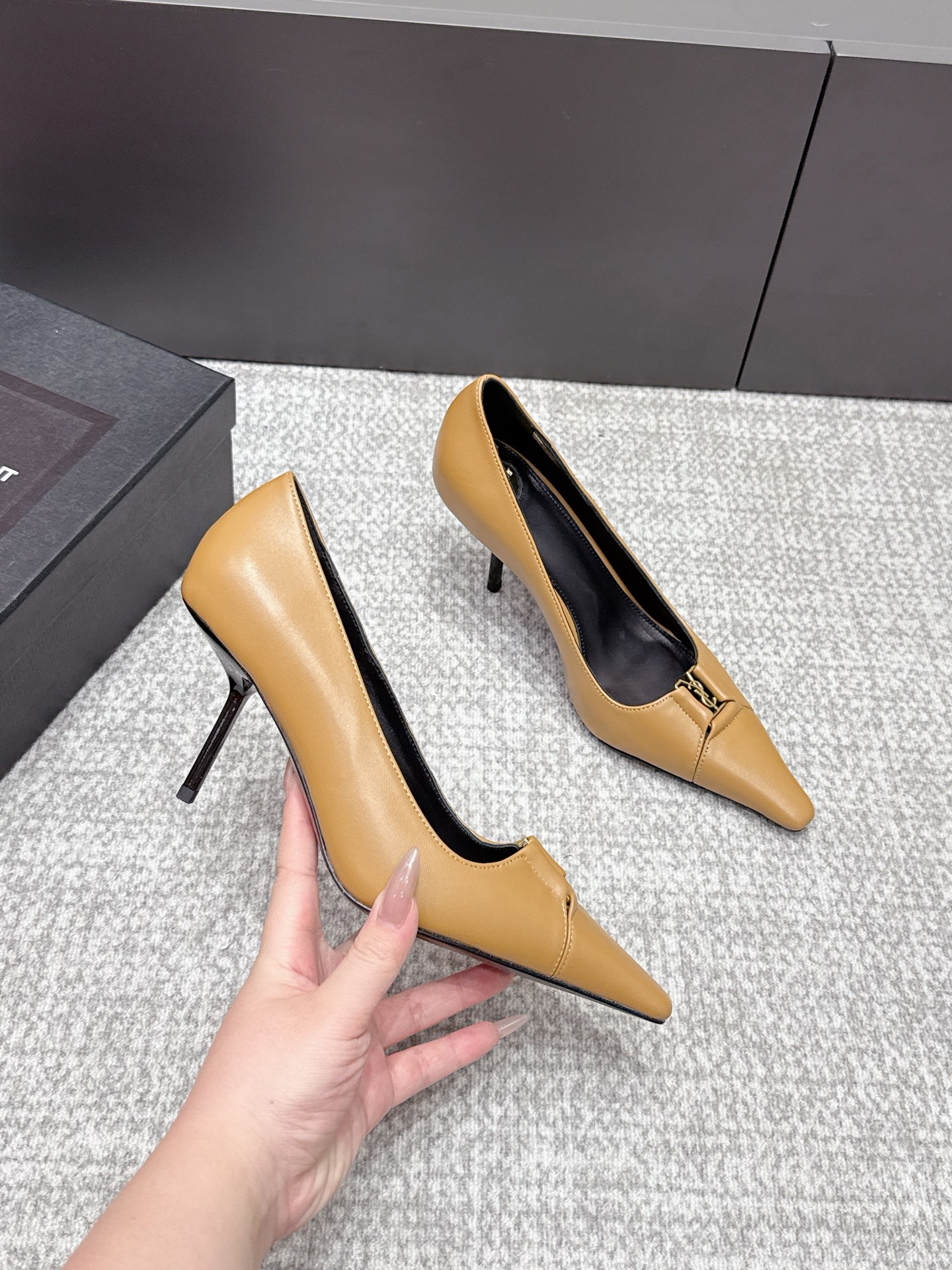 Prad Suede Leather Loafers.