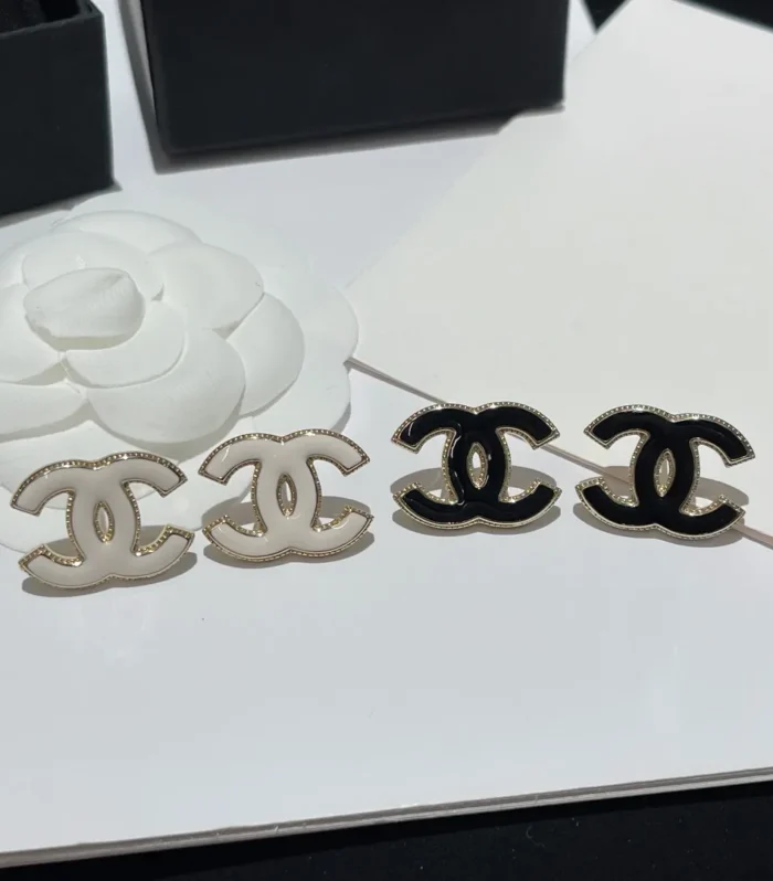 Chanel 22 Enamel Earrings
