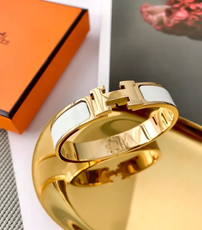 Clic H Enamel Bracelet