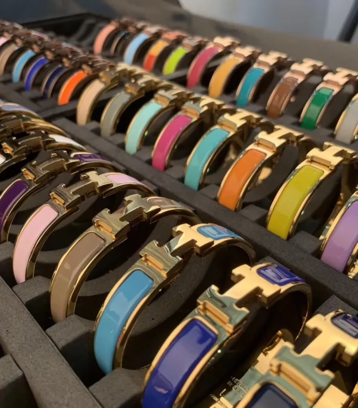 Clic H Enamel Bracelet