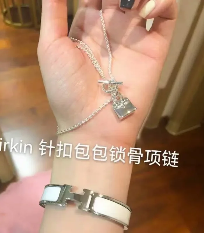 Birkin Pin Buckle Necklace
