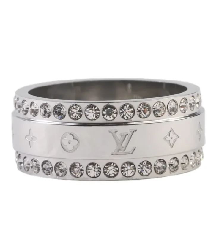 Catch Diamond Ring Silver