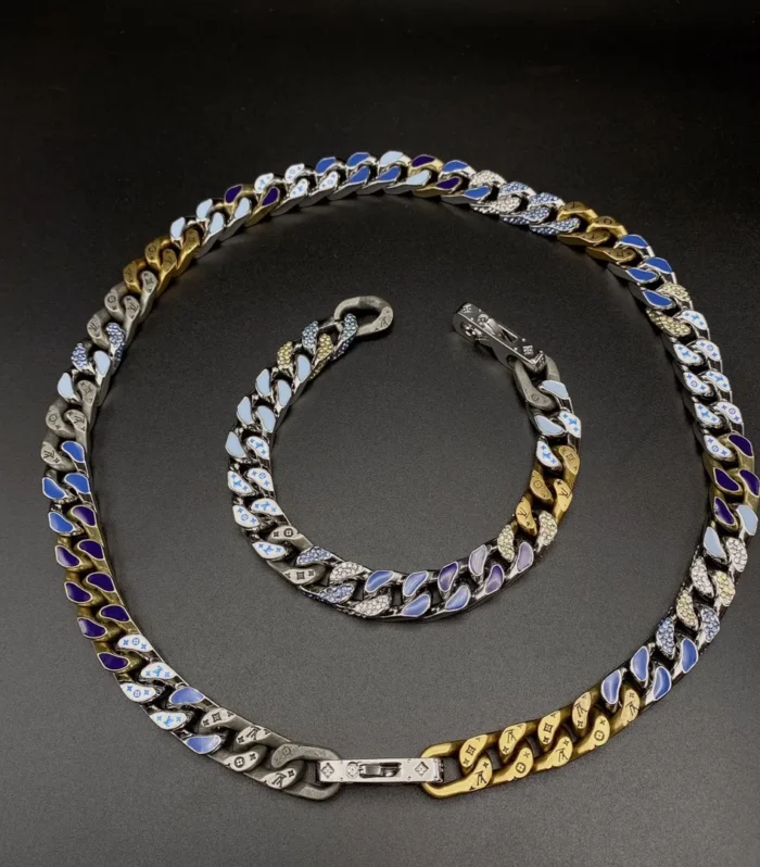 Caron Chain Necklace Bracelet