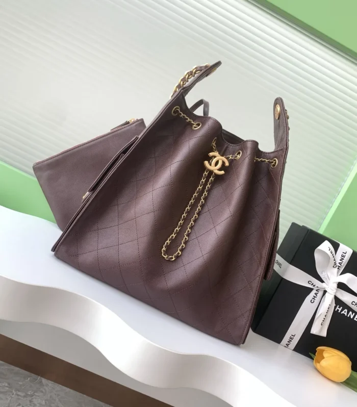 Coin Hobo Bag Medium Black