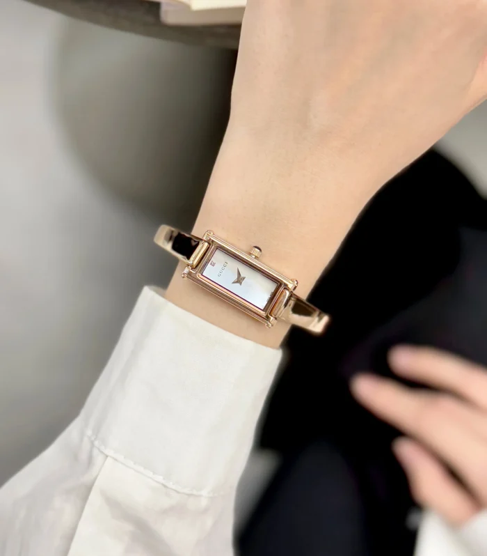 1500L Bangle Watch Gold