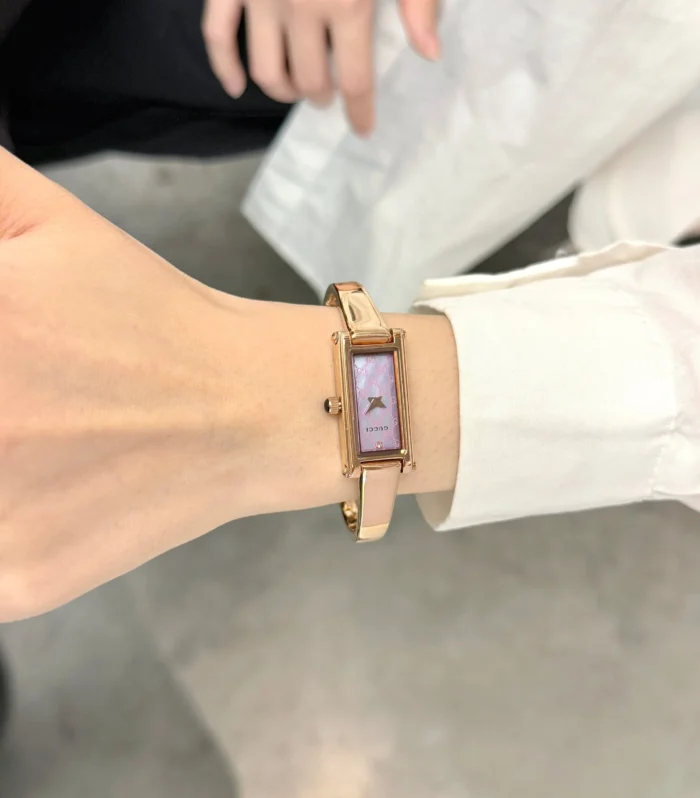 1500L Bangle Watch Gold