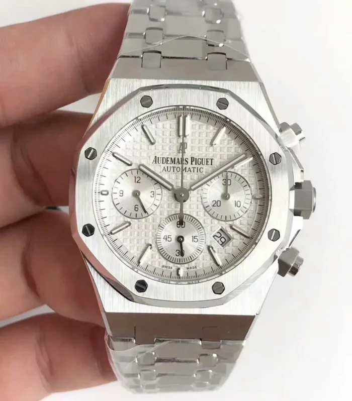 26331 Chronograph White Dial
