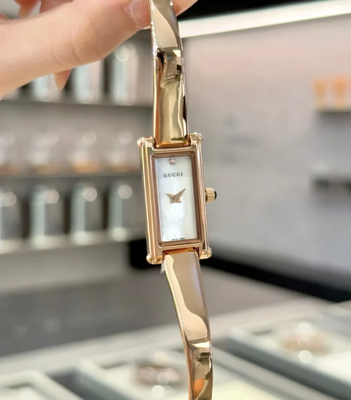 1500L Bangle Watch Gold