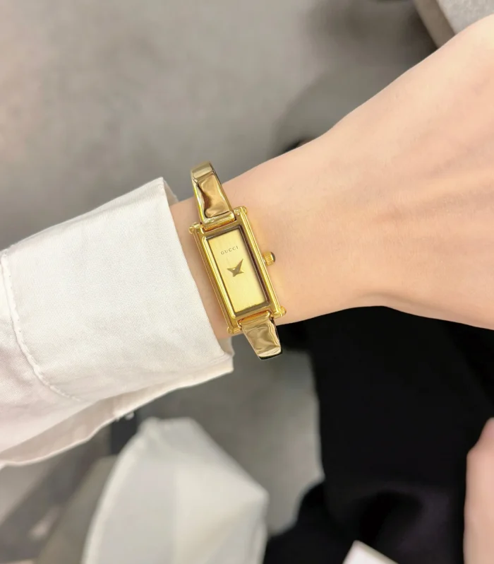 1500L Bangle Watch Gold