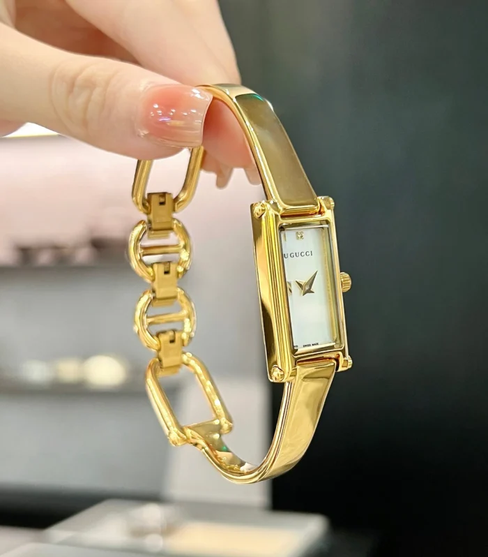 1500L Bangle Watch Gold