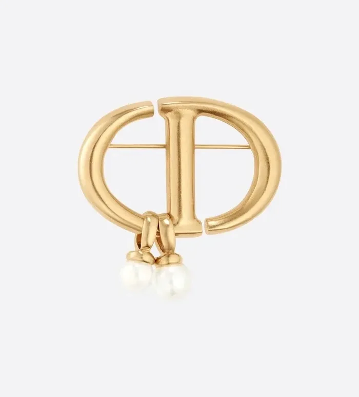 CD Pearl Brooch
