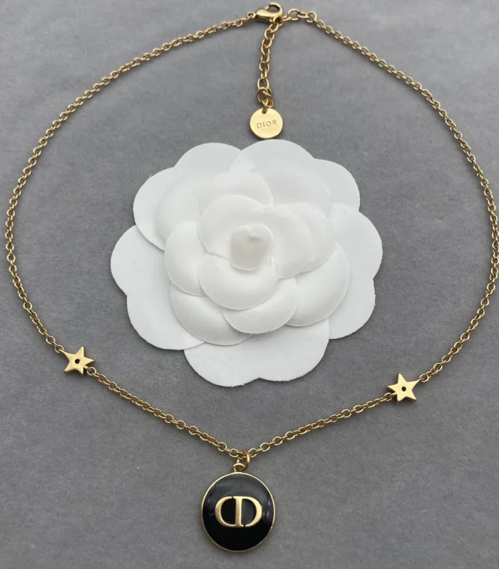CD Logo Star Necklace