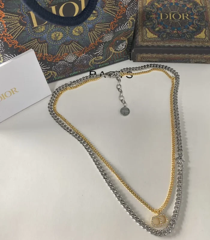 CD Double-Layer Necklace