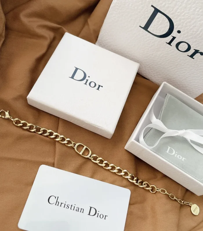 CD Chain Bracelet Brass
