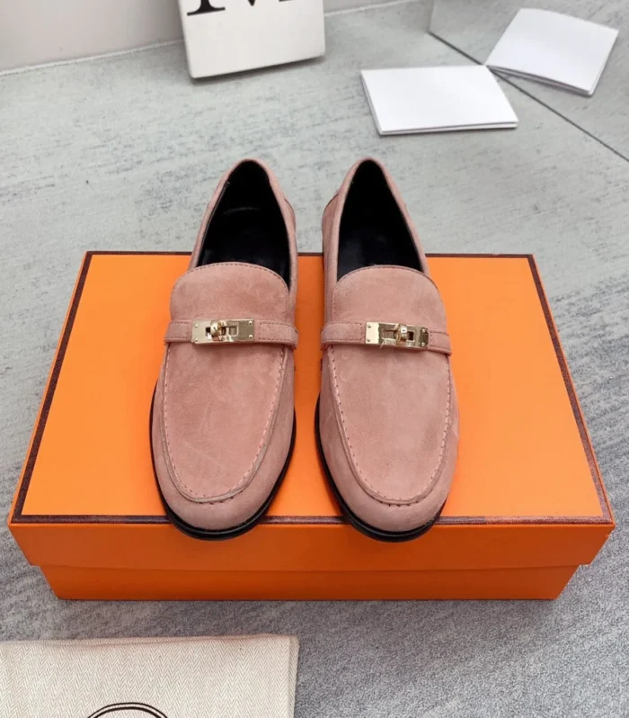 Destin Loafer Suede Light Pink