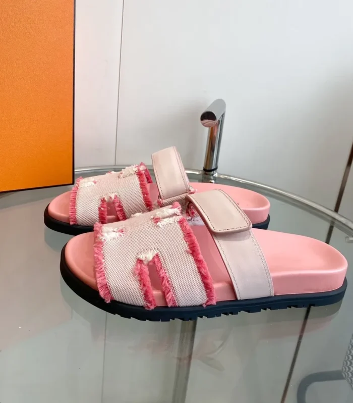 Chypre Techno Sandal Pink Leather