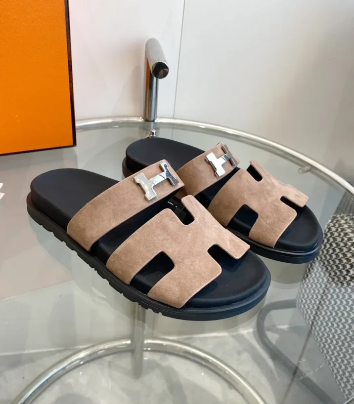 Chypre Sandal light brown Suede