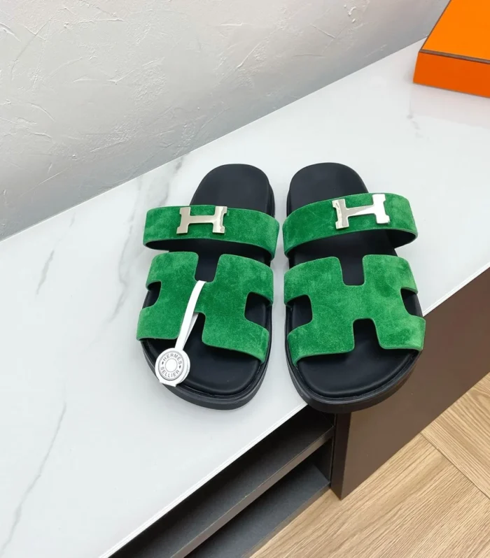 CHYPRE SANDAL OCEAN SUEDE WITH H BUCKLE