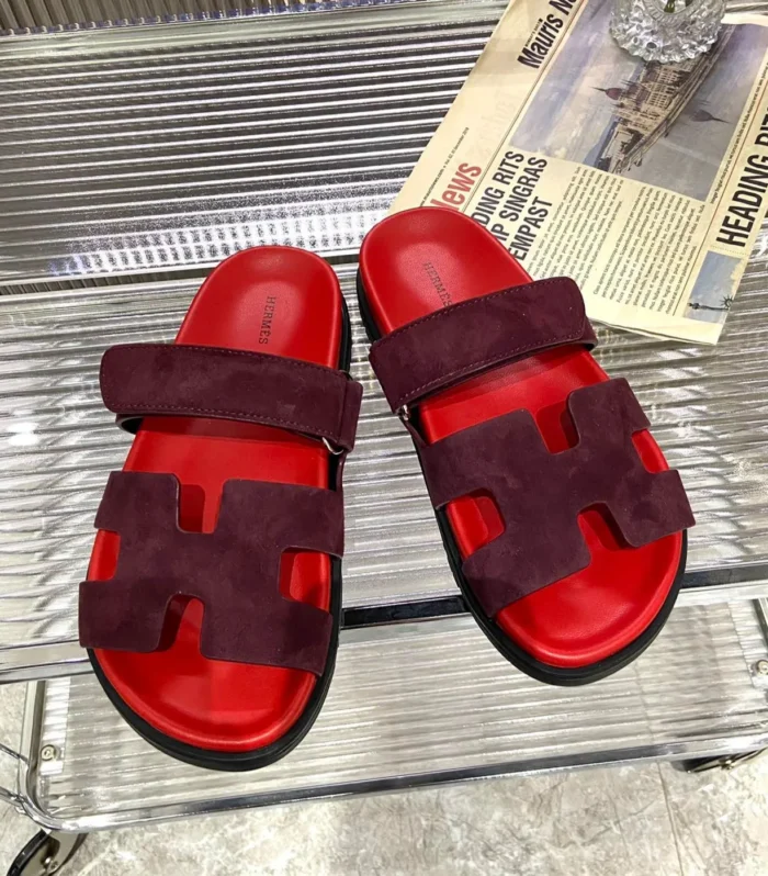 CHYPRE SANDAL CHERRY MIX JAM SUEDE