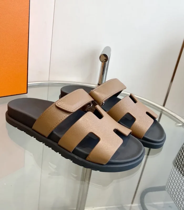 CHYPRE EPSOM Sandal brown Leather