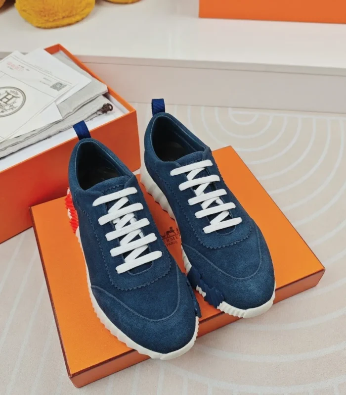 BOUNCING SNEAKERS DENIM CALFSKIN