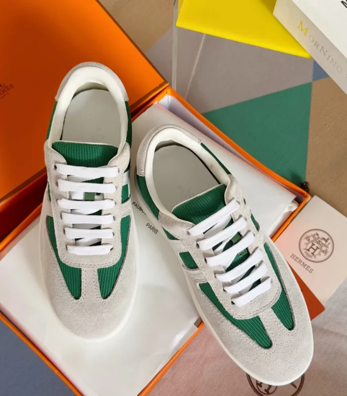 BOOMERANG SNEAKERS LIGHT GRAY MIX FOREST SUEDE