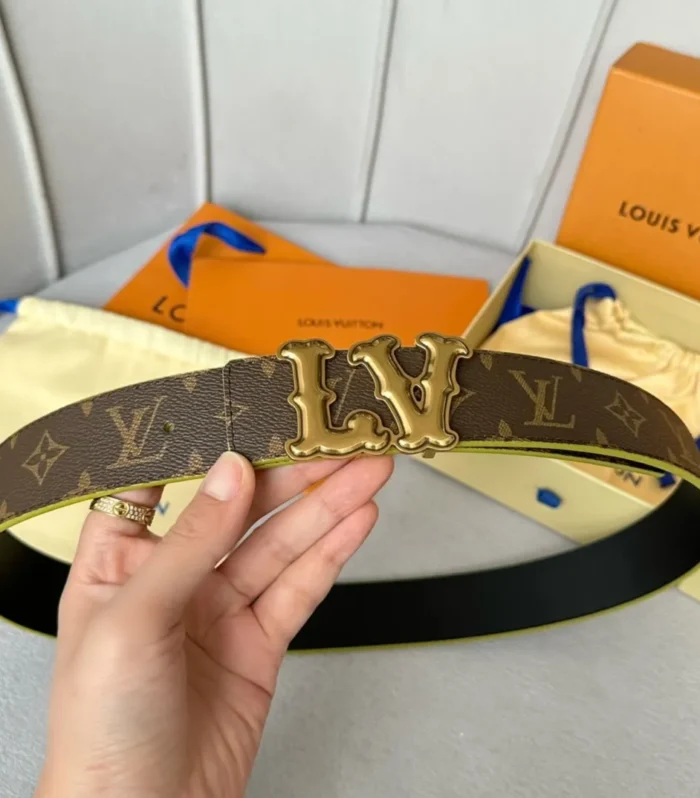 Colored Edge Reversible Belt 40mm
