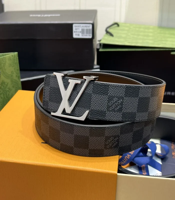 Classic Check Canvas Belt