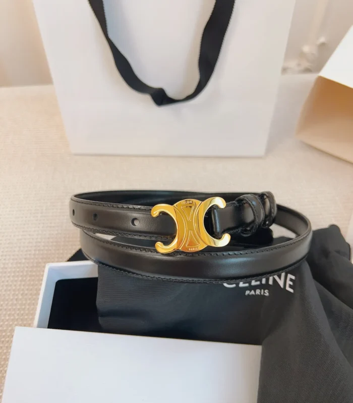 30 Montaigne Leather Belt 1.5cm