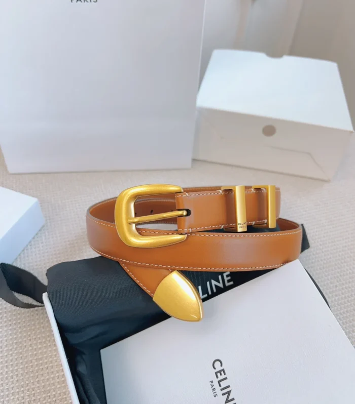 30 Montaigne Belt 2.5cm Brown
