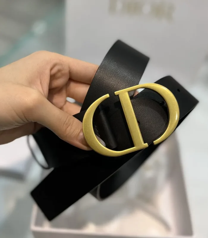 Saddle CD Buckle Belt 3.5cm