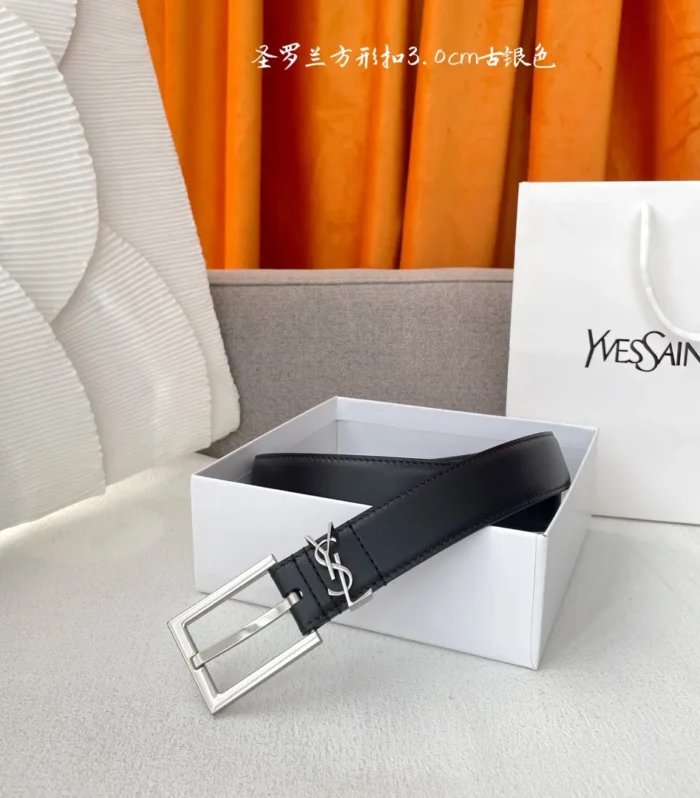 Classic Square Buckle Belt 3.0cm