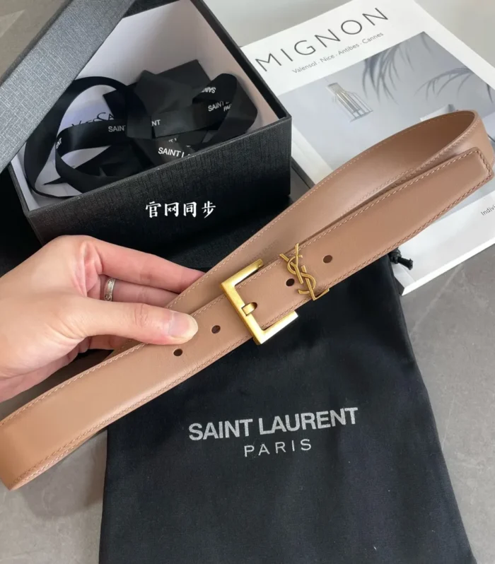 Cassandre Logo Belt 3.0cm