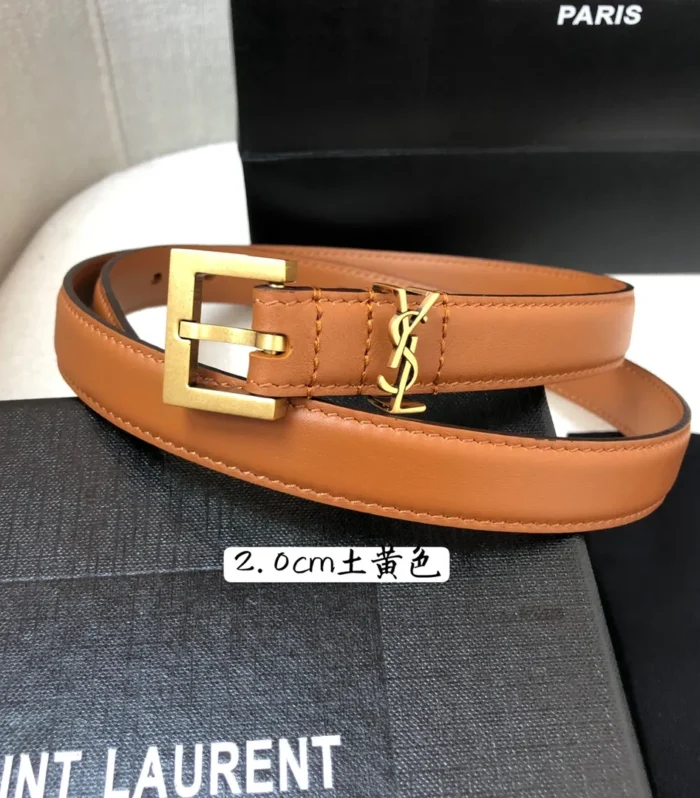 Cassandre Calfskin Belt 2.0cm