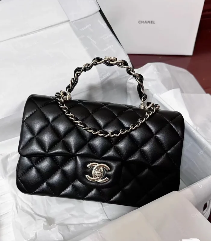 Coco Handle Mini Black Gold