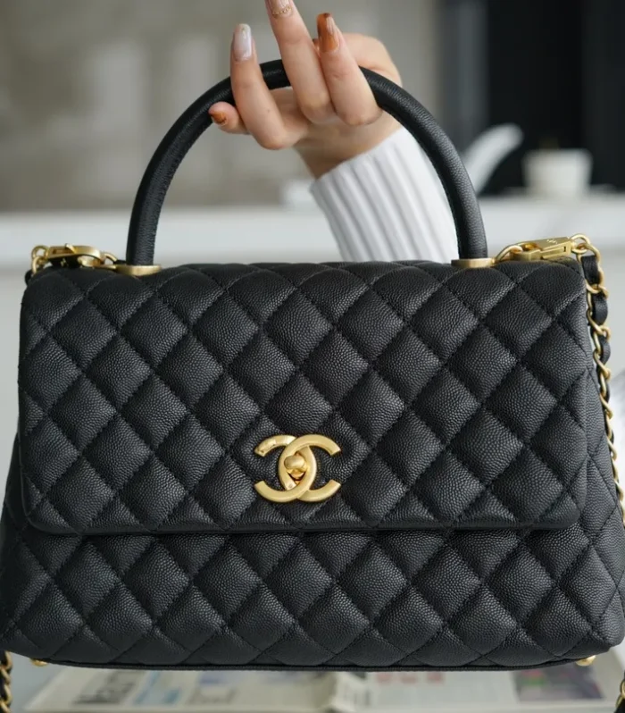 Coco Handle Medium Black