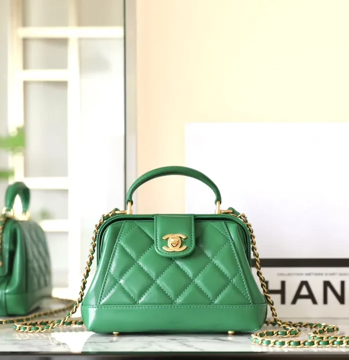 Coco Handle Doctor Bag Medium Green